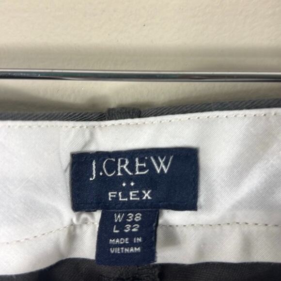 NWT J.Crew Flex Chino Pants Size 38x32 Gray Slim Fit Corpcore Work Normcore - Picture 4 of 4
